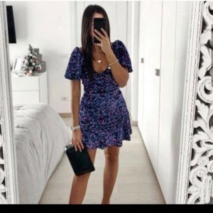 NWT Zara sequin mini dress (L)